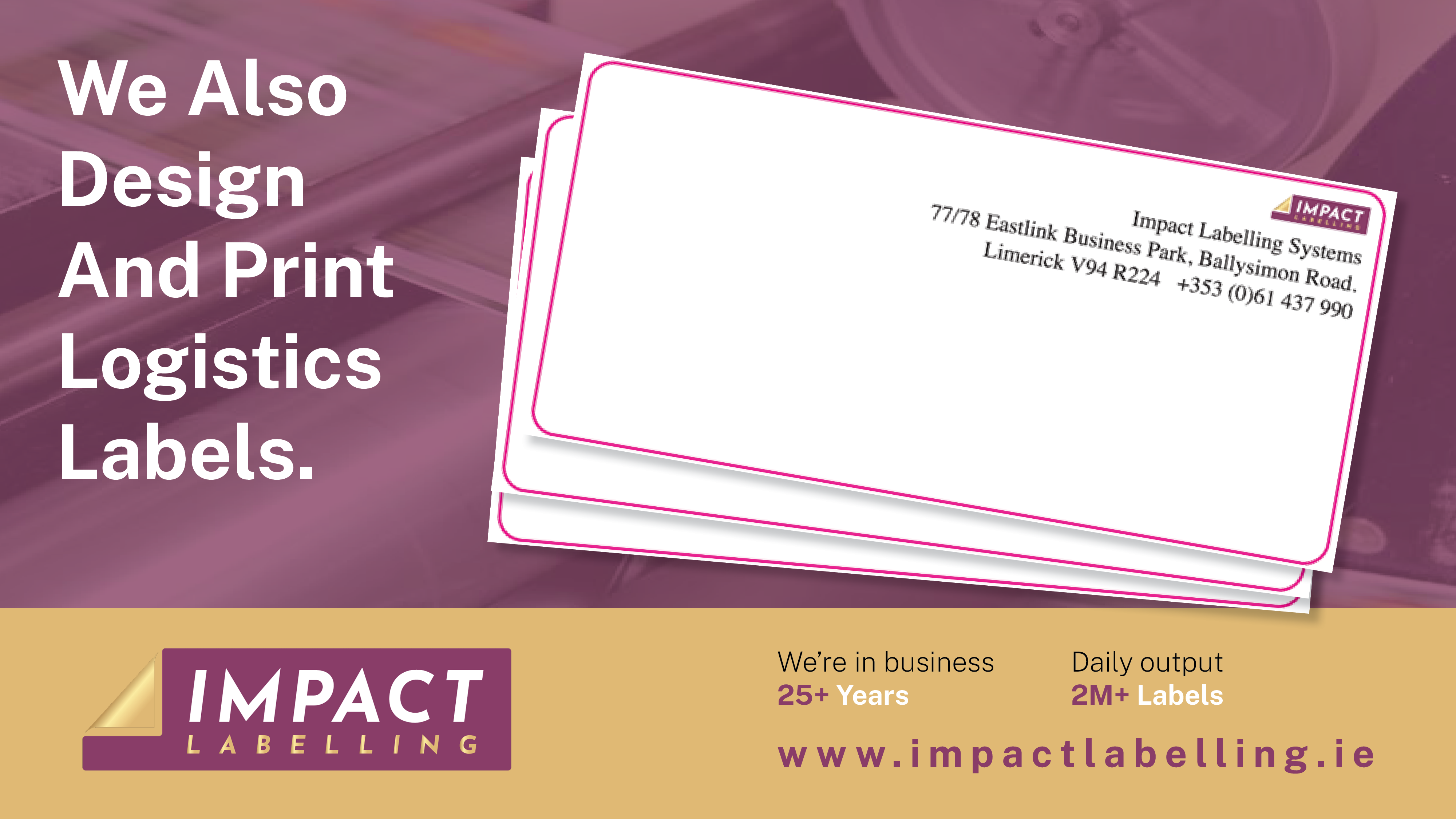 Impact Labelling | Limerick | Logistics Labels