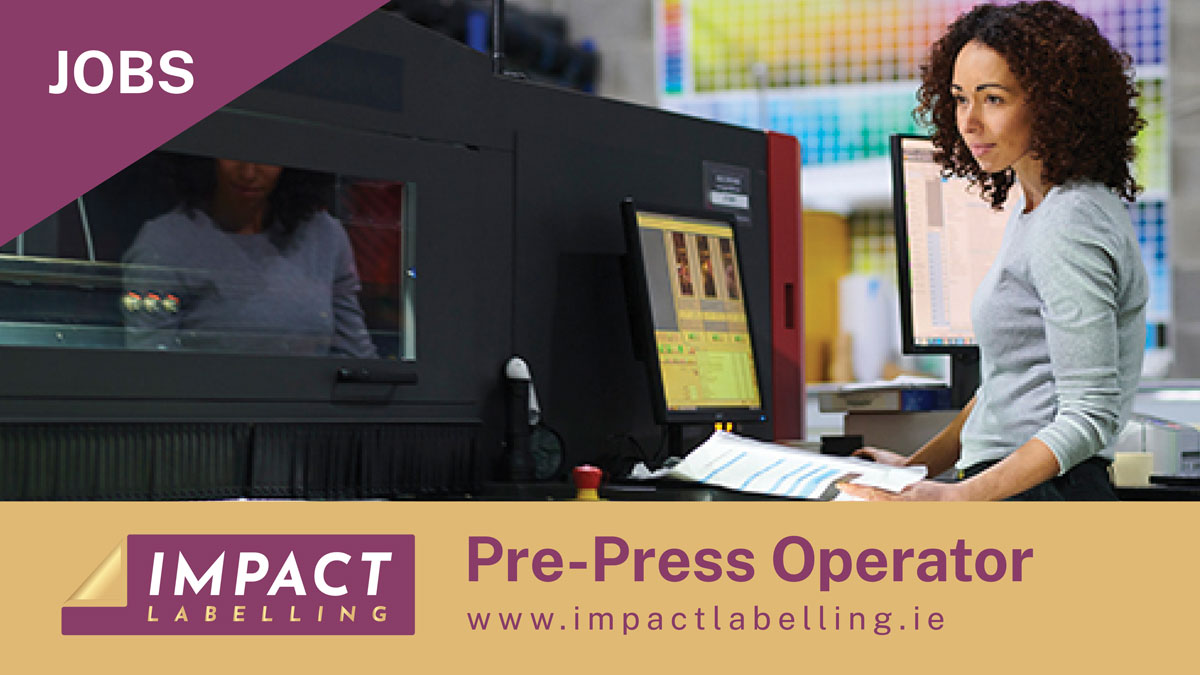 Impact Labelling | Limerick | Jobs | Pre Press Operator