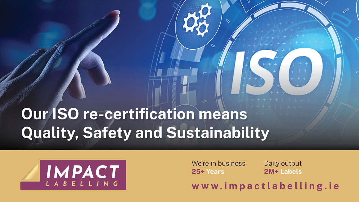 Impact Labelling | Limerick | ISO Recertification